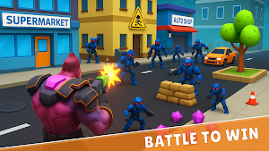 Battle Brawl: Mad Heroes 3D Screenshot 1