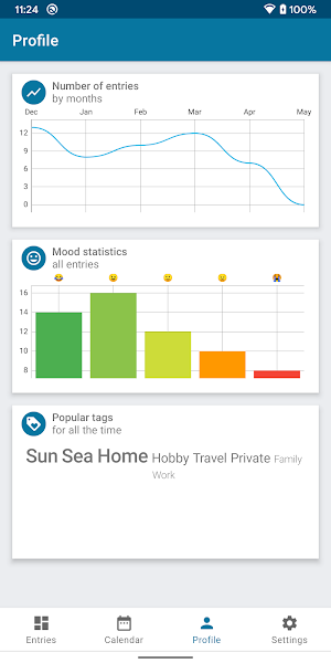 SafeDiary - your personal diary Screenshot 3