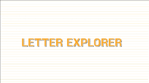 Letter Explorer Screenshot 0