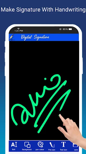 Digital signature Maker:Digital Signature Creator Screenshot 3