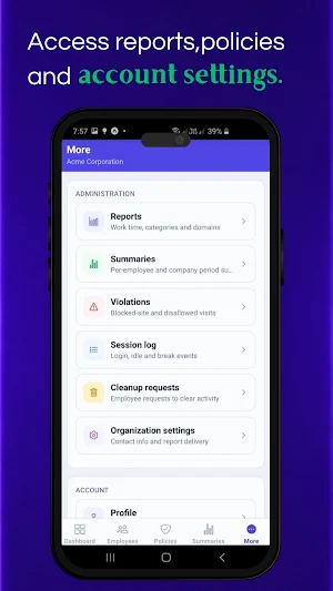 Work Plus Screenshot 1