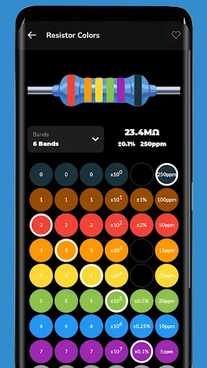 Electronics Calculator Screenshot 1