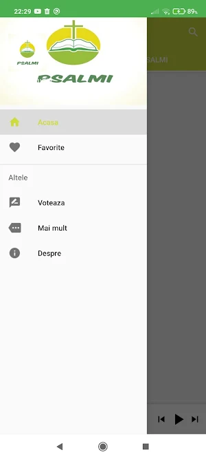 PSALMI Audio in Limba Romana Screenshot 2