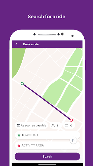 itravel | on-demand bus Screenshot 1