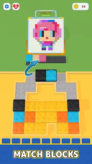 Block Craft Jam 3D Screenshot 0
