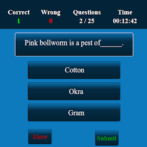 GATE Agricultural MCQ Screenshot 2