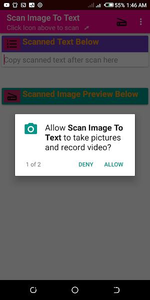 Scan Image To Text (OCR) - Camera Scanner Screenshot 3