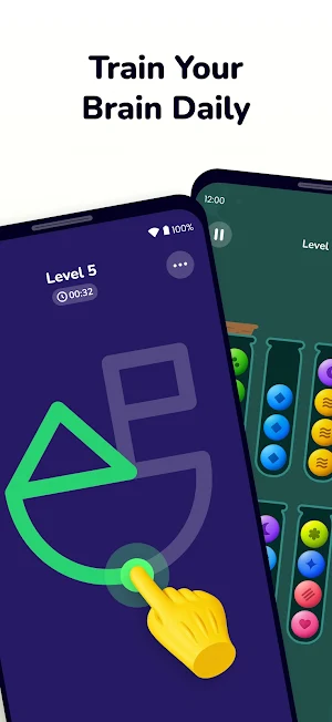 CurioArc: Brain Training Games Screenshot 0