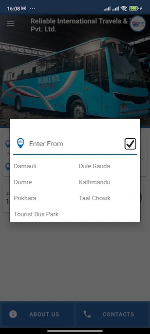 Reliable International Travels Screenshot 2