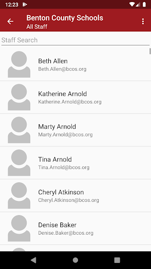 Benton County Schools Screenshot 3