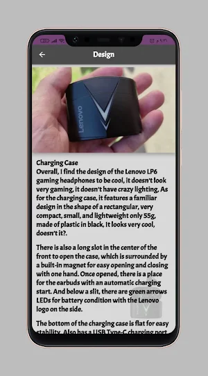 Lenovo Ip6 guide Screenshot 1