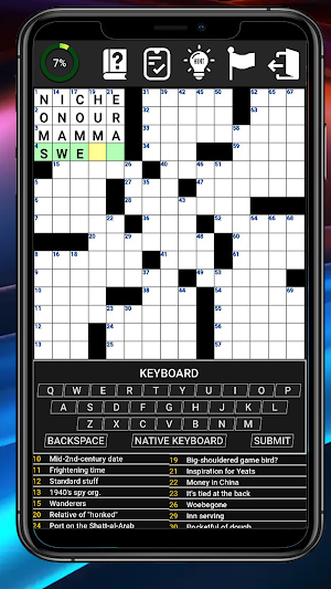 Brain Tease Crosswords Screenshot 1
