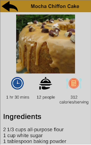 Easy Baking and Dessert Recipes Screenshot 1