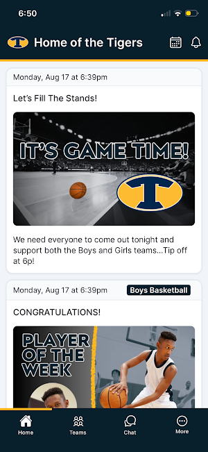 Troup Tigers Athletics Screenshot 0