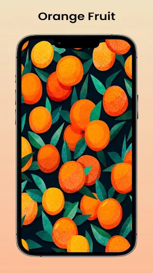 Orange Fruit Wallpaper Screenshot 1