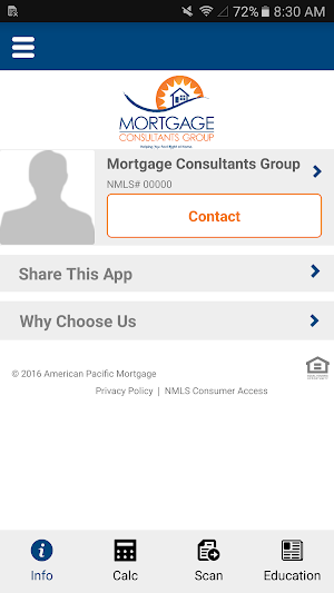 Mortgage Consultants Group Screenshot 0