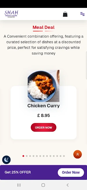 shahindiancuisine Screenshot 2