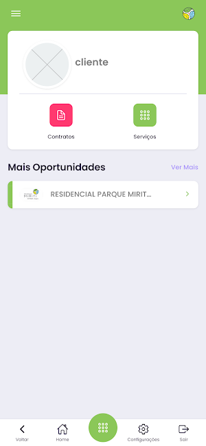 Parque Miriti - App Cliente Screenshot 1