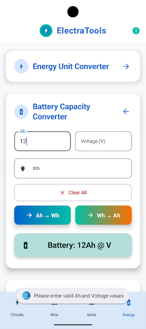 ElectraTools Screenshot 2