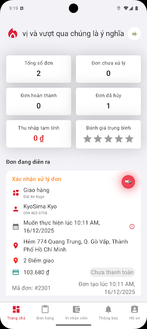 Tài xế Kygo Screenshot 0