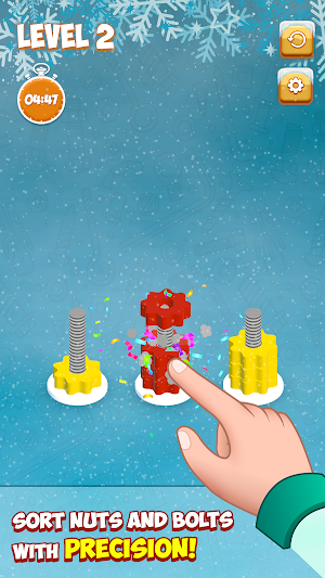 Color Puzzle: Nuts & Bolt Sort Screenshot 0