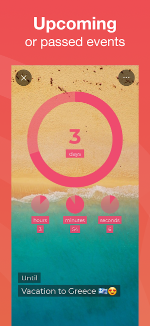 Whenthen - Event Countdown Screenshot 1