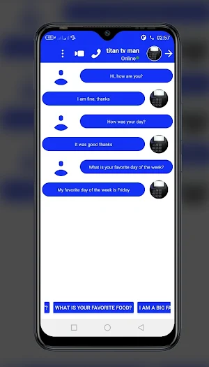 Titan Tv Man Fake Call Screenshot 0