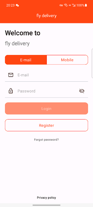 fly delivery Screenshot 0