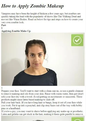 Halloween Makeup Tutorials Screenshot 0