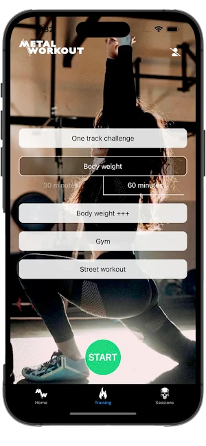 Metal Workout Screenshot 2