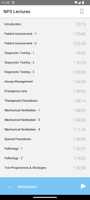NPS Audio Lectures Screenshot 0