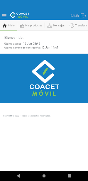 COACET Móvil Screenshot 0