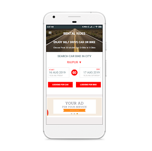 RENTER RIDE (Bike and Car Rent Screenshot 0