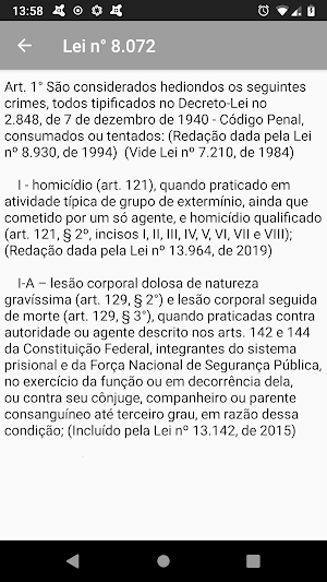 Lei de Crimes Hediondos 2022 Screenshot 2