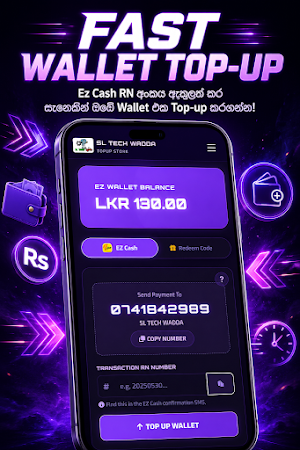 SL TECH WADDA TOPUP Screenshot 3