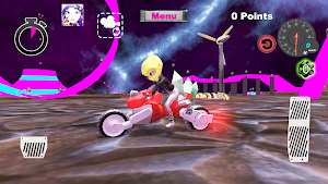 Bike Future Race Alien World by Kaufcom Screenshot 1