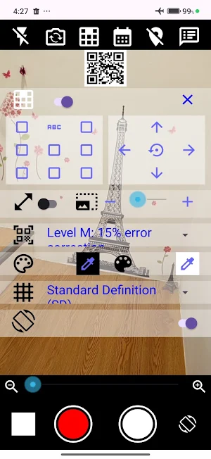 QR Stamp Camera Screenshot 1