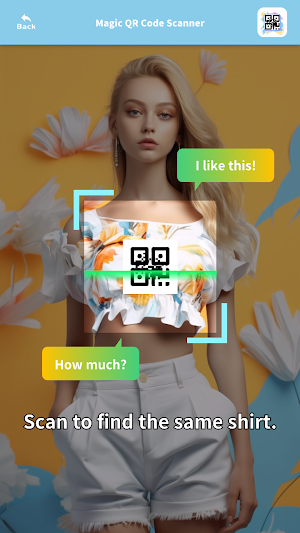 Magic QR Code Scanner Screenshot 0