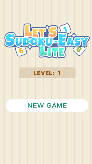 Let's  Sudoku-Easy Lite Screenshot 1