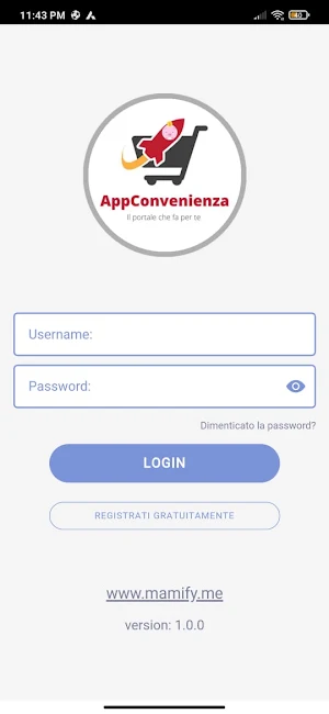 AppConvenienza Screenshot 0