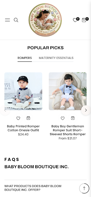 Baby Bloom Boutique Screenshot 3