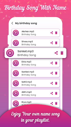 Birthday Song With Name Screenshot 3