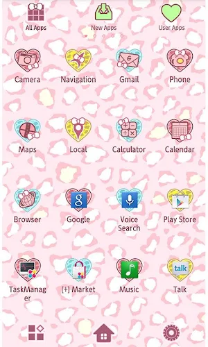Cute Wallpaper Leopard Candy Screenshot 1