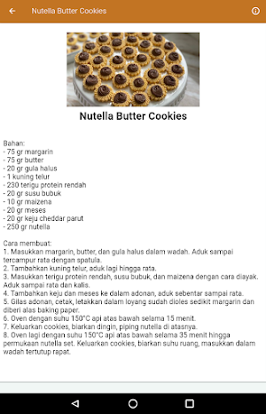 Resep Membuat Kue Kering Screenshot 3