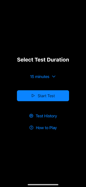 Pauli/Kraepelin/Koran Test Screenshot 2