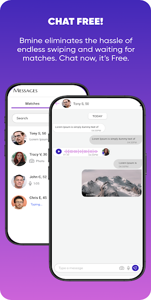 Bmine Dating app-Chat&Invites Screenshot 3