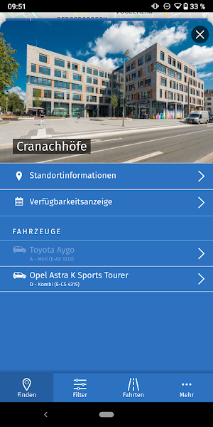 Carsharing Deutschland Screenshot 3