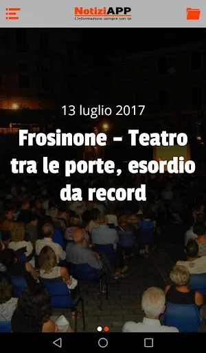 NotiziApp Screenshot 2