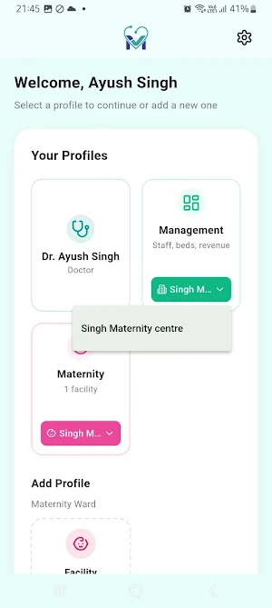 MedSahi Maternity Screenshot 1