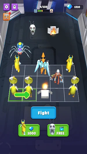 Merge Rainbow Friend 100 Doors Screenshot 3